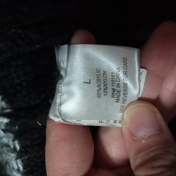 Open Front Romero & Juliet Couture Cardigan Sweater Sz Large - Picture 5 of 7